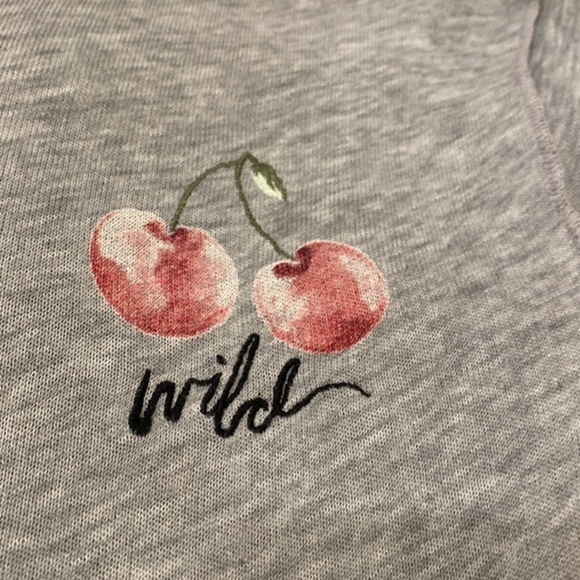 NWOT Free People Wild Cherry Shirt. S - Picture 9 of 16